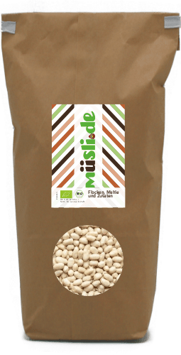 Bild der Verpackung (Dose) des Bio Müslis Bio Erdnüsse 120g von müsli.de