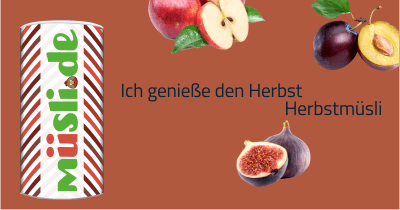 Infobild des Müslis Herbstmüsli von müsli.de